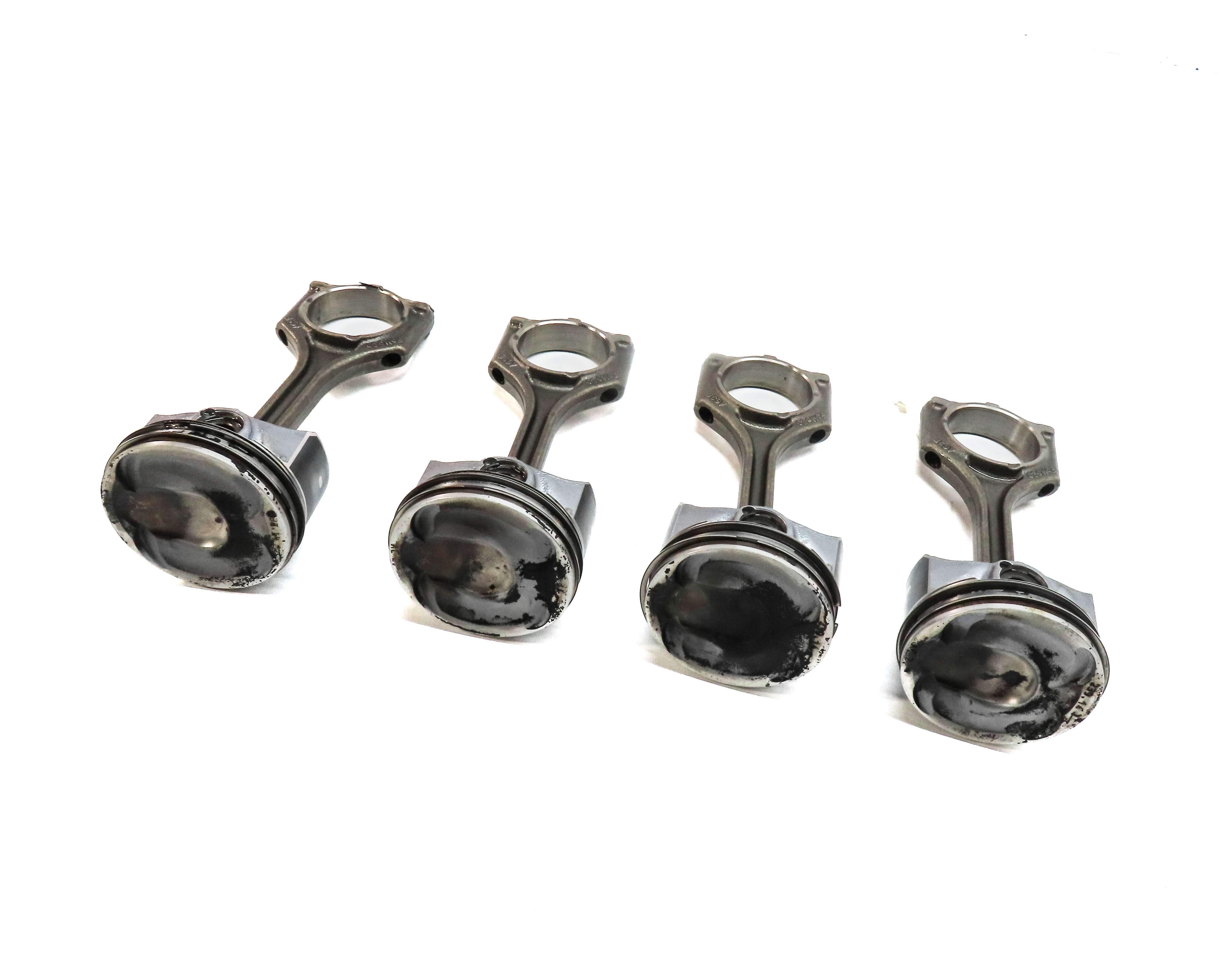 2016 RANGE ROVER EVOQUE (L538) 2.0L TURBO ENGINE PISTON & CONNECTING ROD SET/4 — exact item pictured